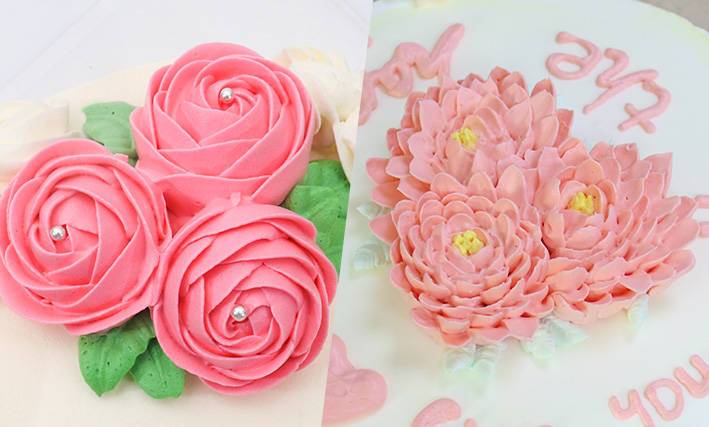 蛋糕花卉制作